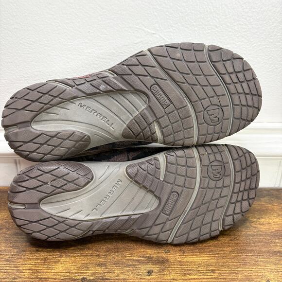 Merrell Size 8.5 Encore Clog Comfort Shoes Cushioned Brown Black Mule Slip On - Picture 6 of 12